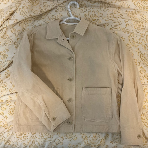 Uniqlo Beige Corduroy Jacket - Picture 6 of 7